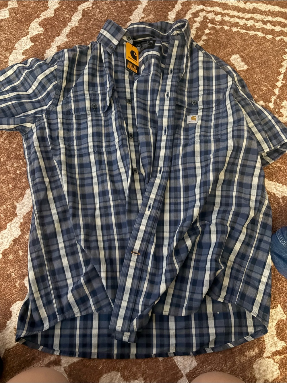 Mens L Carhartt shirt